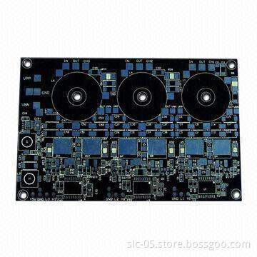 Multilayer PCBS for FR-4 PCB, with 1.5oz Copper Thickness and Soldermask Black